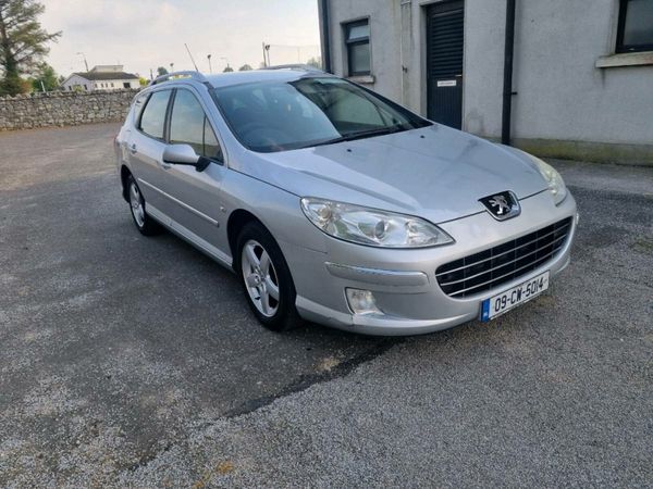 Peugeot 407 Estate, Diesel, 2009, Silver