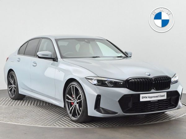 BMW 3-Series Saloon, Diesel Hybrid, 2024, Grey
