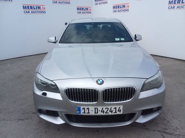 BMW 5-Series Saloon, Diesel, 2011, Silver