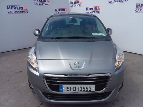 Peugeot 5008 MPV, Diesel, 2015, Grey