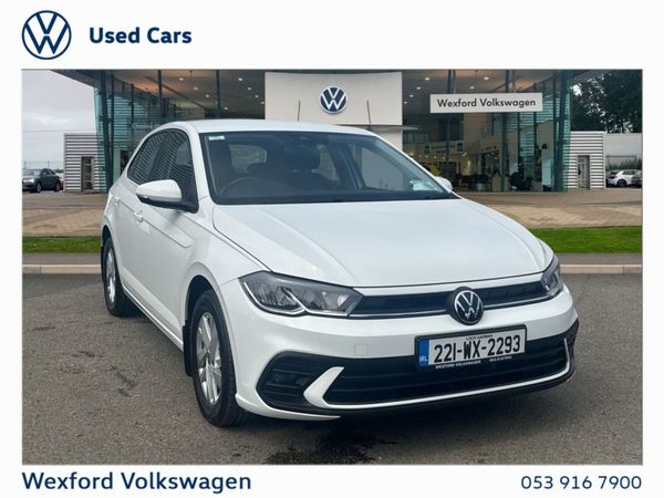 Volkswagen Polo Hatchback, Petrol, 2022, White