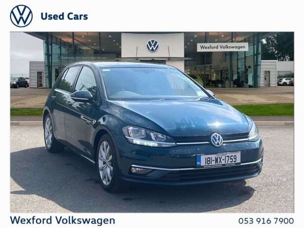 Volkswagen Golf Estate, Diesel, 2018, Green