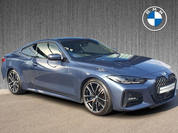 BMW 4-Series Coupe, Petrol, 2020, Blue