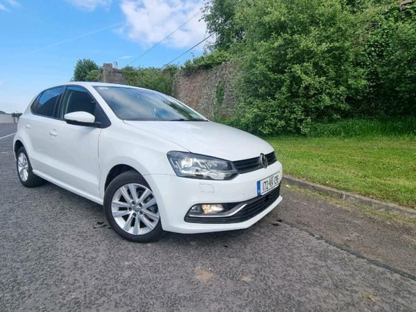 Volkswagen Polo Hatchback, Petrol, 2017, White