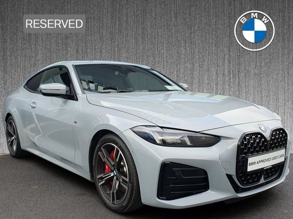 BMW 4-Series Coupe, Petrol, 2025, Grey