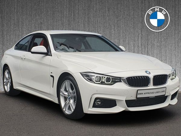 BMW 4-Series Coupe, Diesel, 2018, White