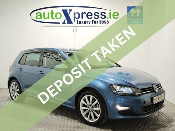 Volkswagen Golf Hatchback, Petrol, 2017, Blue