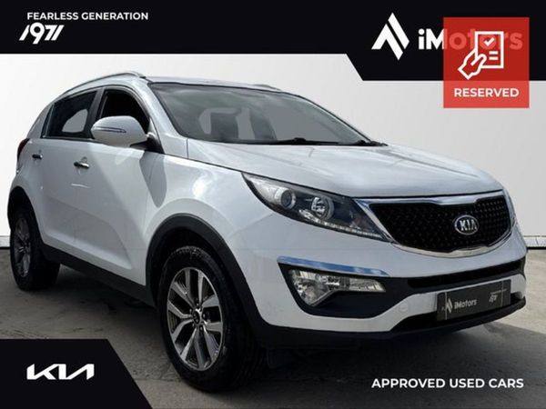 Kia Sportage SUV, Diesel, 2016, White