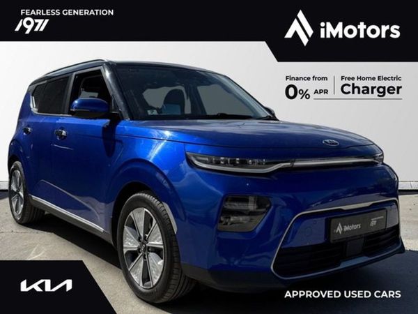 Kia Soul Hatchback, Electric, 2022, Blue