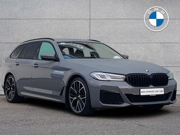BMW 5-Series Estate, Diesel, 2022, Grey