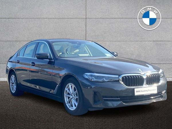 BMW 5-Series Saloon, Diesel Hybrid, 2022, Grey