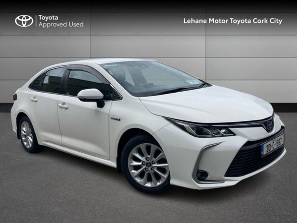 Toyota Corolla Saloon, Hybrid, 2020, White