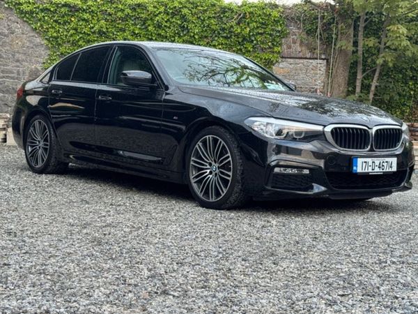 BMW 5-Series Saloon, Diesel, 2017, Black