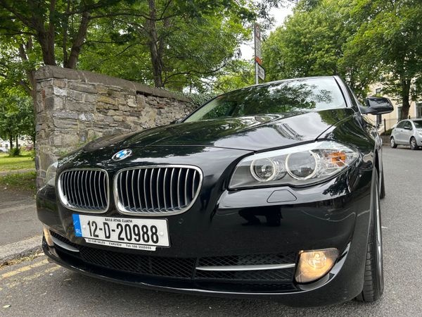 BMW 5-Series Saloon, Diesel, 2012, Black