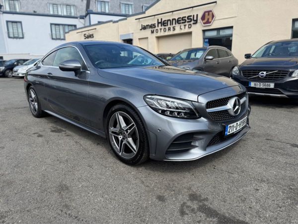 Mercedes-Benz C-Class Coupe, Electric, 2021, Grey
