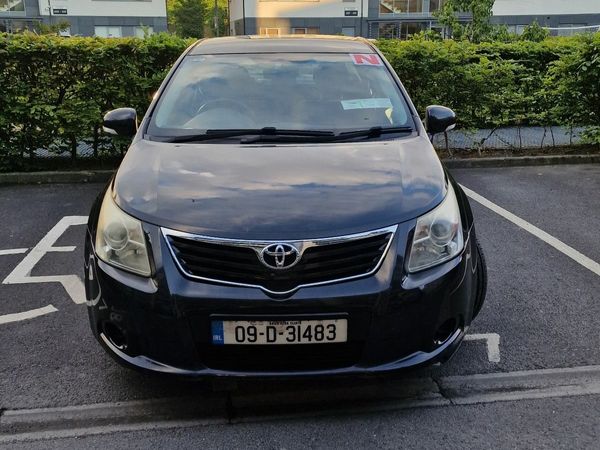 Toyota Avensis Saloon, Diesel, 2009, Black