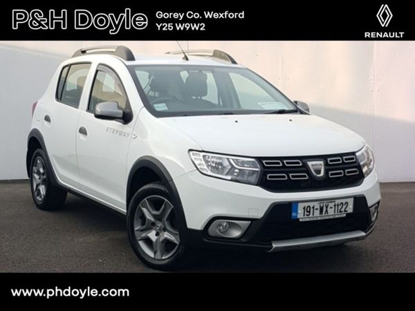 Dacia Sandero Stepway Hatchback, Petrol, 2019, White