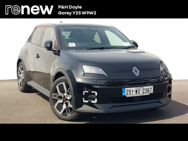 Renault 5 Hatchback, Electric, 2025, Black