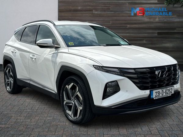 Hyundai Tucson MPV, Petrol Plug-in Hybrid, 2023, White