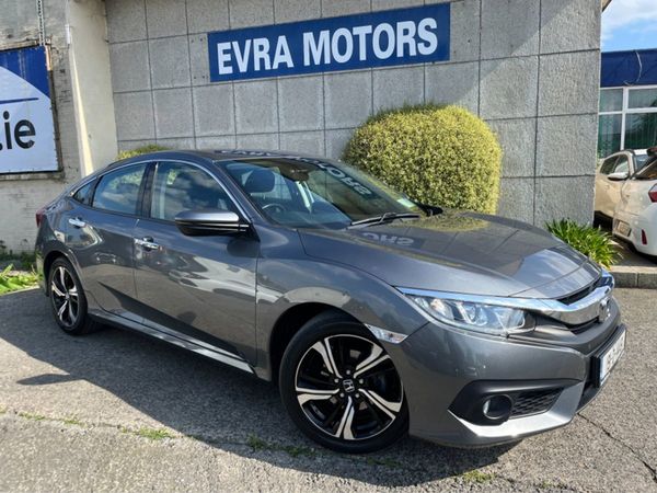 Honda Civic Saloon, Petrol, 2019, Grey