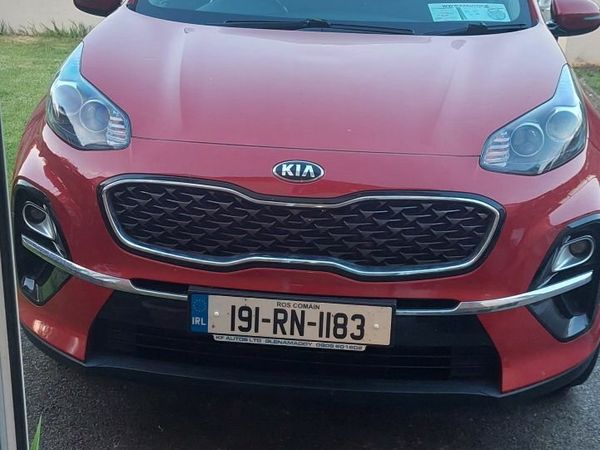Kia Sportage SUV, Diesel, 2019, Red