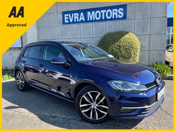 Volkswagen Golf Hatchback, Petrol, 2018, Blue