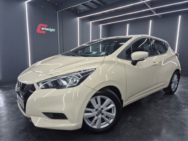 Nissan Micra Hatchback, Petrol, 2020, White