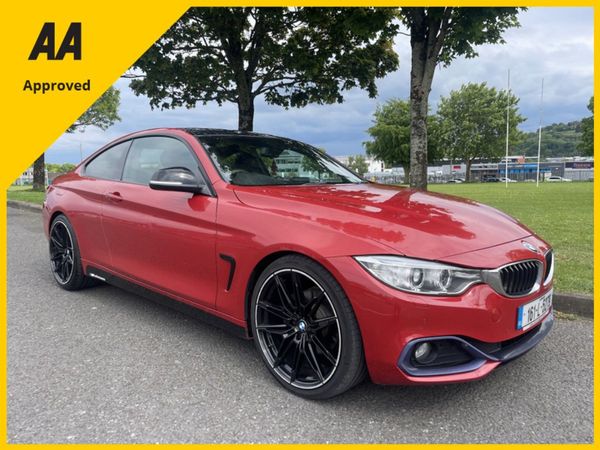BMW 4-Series Coupe, Diesel, 2016, Red