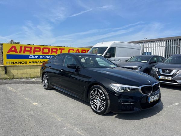 BMW 5-Series Saloon, Hybrid, 2018, Black