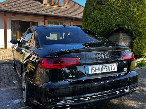 Audi A6 Saloon, Diesel, 2015, Black