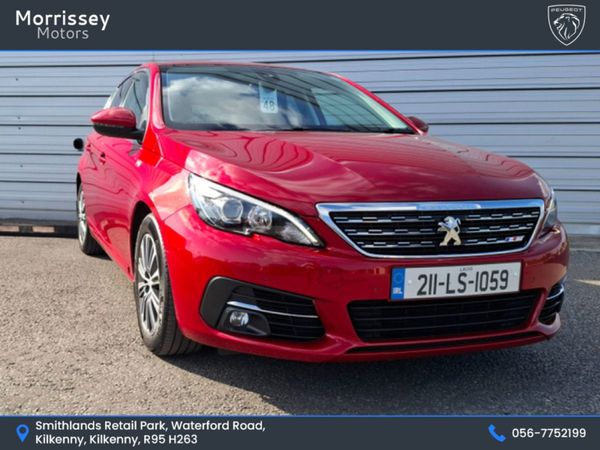 Peugeot 308 Hatchback, Diesel, 2021, Red