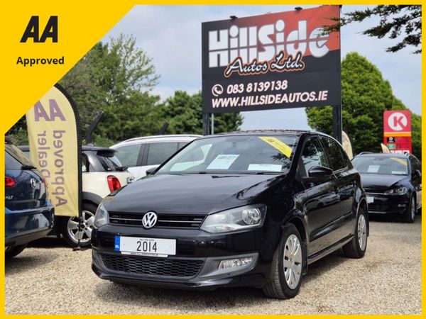 Volkswagen Polo Hatchback, Petrol, 2014, Black