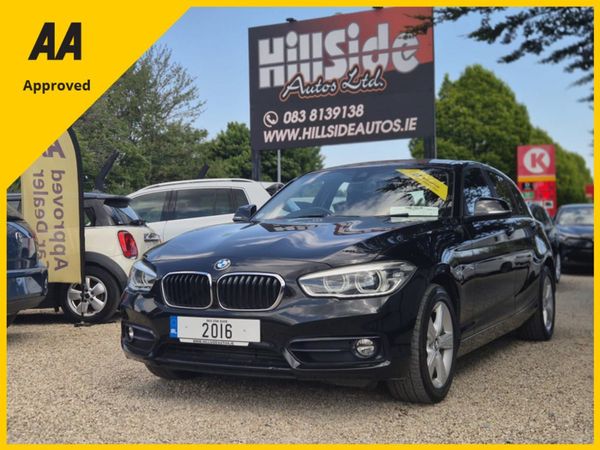 BMW 1-Series Hatchback, Diesel, 2016, Black