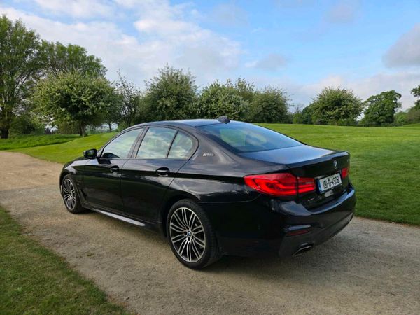 BMW 5-Series Saloon, Petrol Plug-in Hybrid, 2019, Black