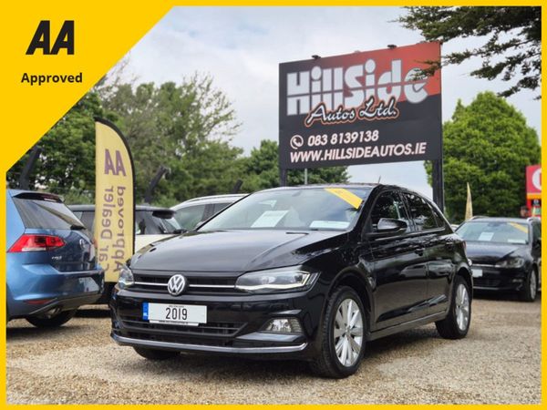Volkswagen Polo Hatchback, Petrol, 2019, Black