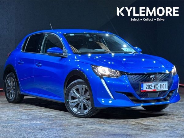 Peugeot 208 Hatchback, Electric, 2020, Blue
