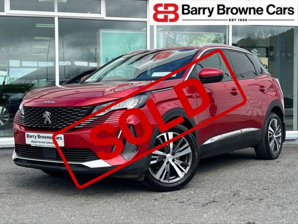 Peugeot 3008 MPV, Diesel, 2021, Red
