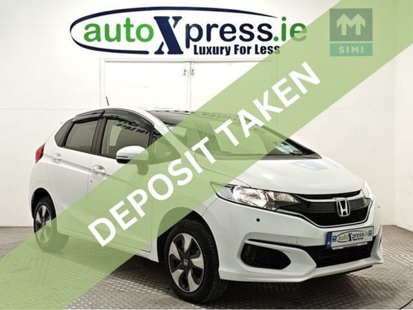 Honda Fit Hatchback, Hybrid, 2019, White