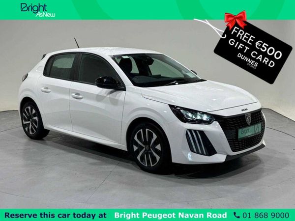Peugeot 208 Hatchback, Petrol, 2024, White