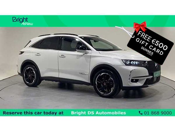 DS Automobiles DS 7 MPV, Petrol Plug-in Hybrid, 2022, White