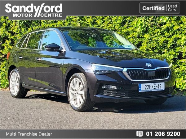 Skoda Scala Hatchback, Petrol, 2022, Black