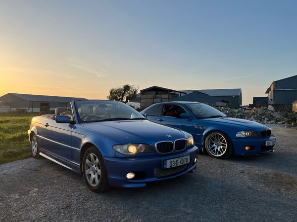 BMW 3-Series Convertible, Petrol, 2003, Yellow