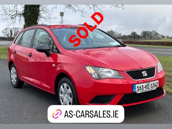 SEAT Ibiza Estate, Petrol, 2016, Red