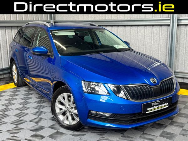 Skoda Octavia Estate, Petrol, 2019, Blue