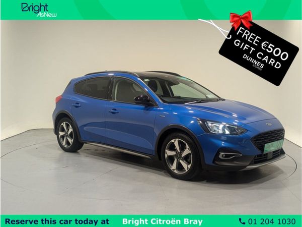 Ford Focus Hatchback, Petrol, 2021, Blue