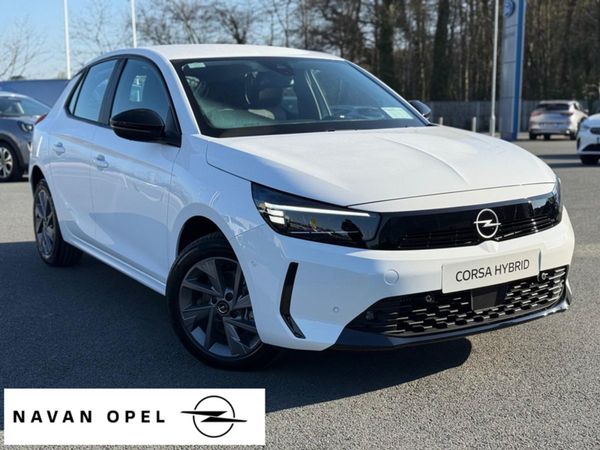 Opel Corsa Hatchback, Petrol Hybrid, 2025, White