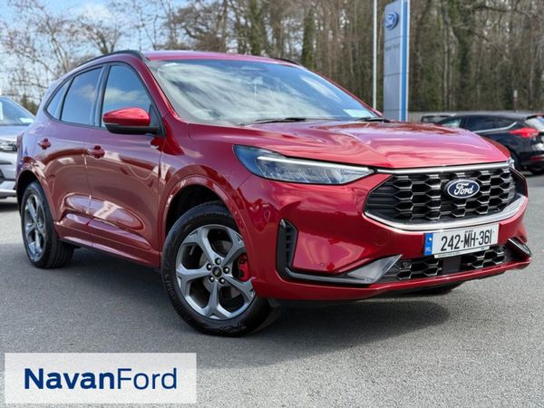 Ford Kuga MPV, Petrol Plug-in Hybrid, 2024, Red