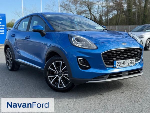 Ford Puma MPV, Petrol Hybrid, 2020, Blue