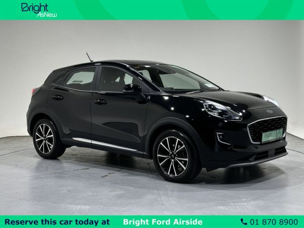 Ford Puma MPV, Petrol Hybrid, 2022, Black
