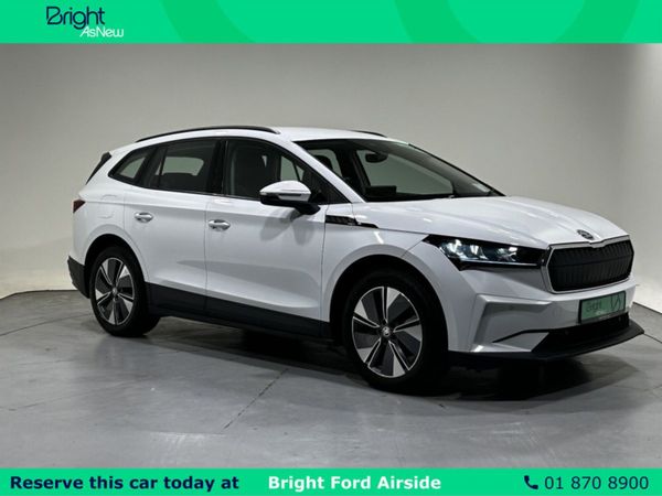 Skoda Enyaq SUV, Electric, 2023, White